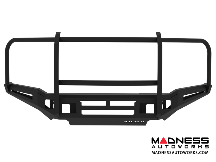 Ford F-150 Magnum Grille Guard Series - Non-Winch Bumper w/o Parking Sensors - Square - Front